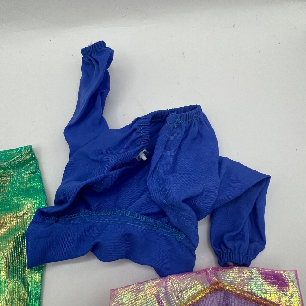 Fashion Doll Clothes Lot Kids One Size Multicolor Mermaid Genie 90s - Picture 6 of 16